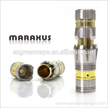 2014 New 18650 Mechanical Mods Maraxus Mod cooper and stainless mod Maraxus V2 MOD